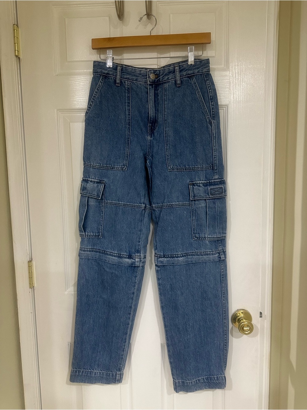 Madewell Zip-Off Cargo Jeans sz 25